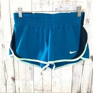 Nike S blue track shorts dri fit